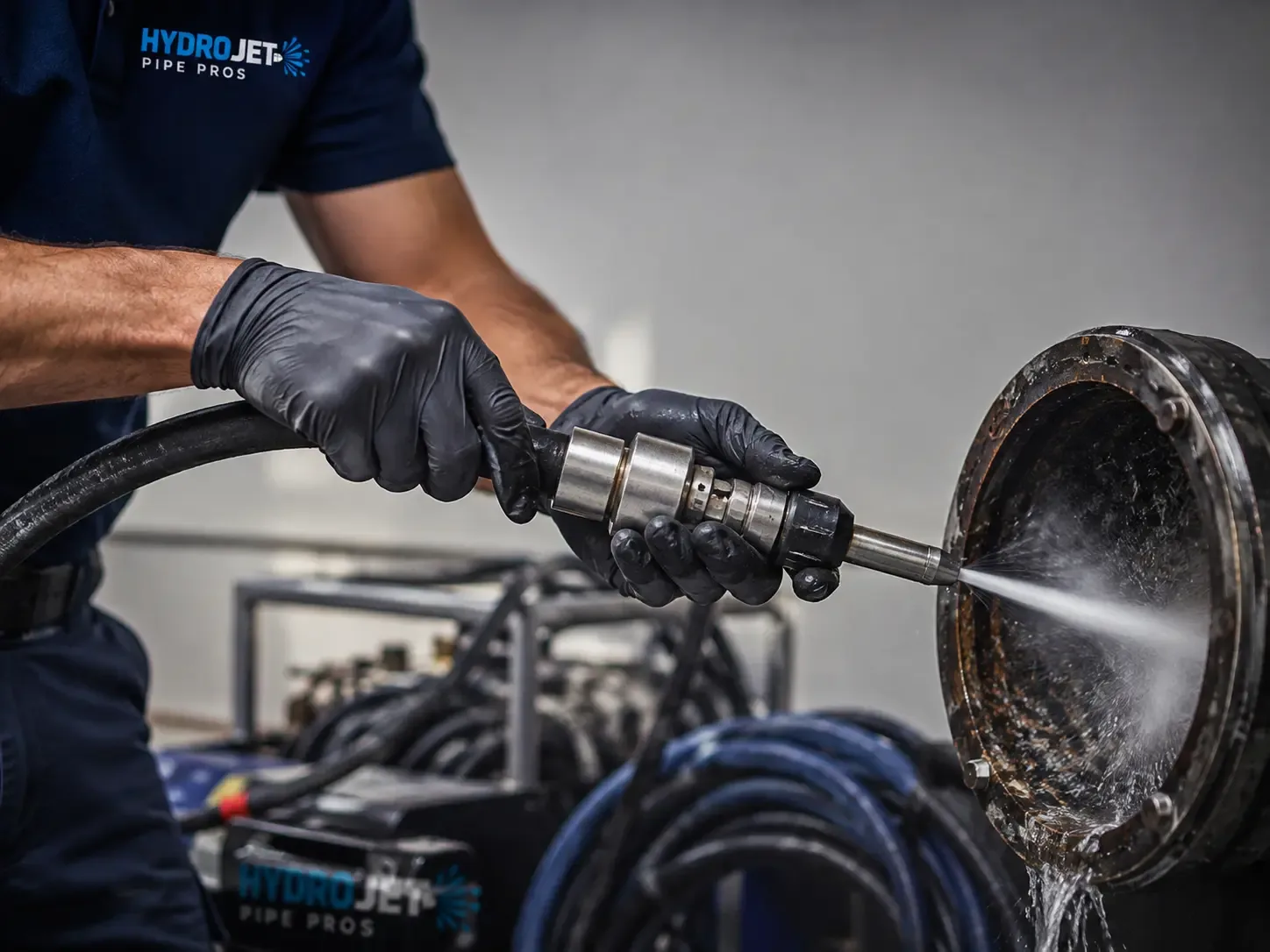 Hydro Jet Pipe Descaling in Singer, LA